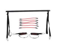Kit bar Wohpnle Pilates con bande di resistenza, bar in pilates multifunzionale per gambe, anca, vita e allenamento per allenamento per la palestra domestica