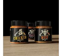Kit Barbecue Rub - Essentials Pack, 3 Vasetti - Italia Spezie®