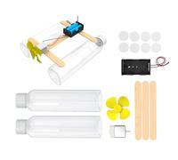 Kit Barca a,Catamarano Stabile Interattivo | Kit di Esperimenti di Scienza e Aerodinamica per Barche Artigianali - Attività Pratica, Abilità Motorie e Pensiero