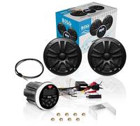 Boss Audio MCKGB350W.6 Marino Stereo 6.5 " Altoparlante Kit Nero Barca
