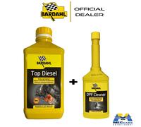 KIT BARDAHL ADDITIVO PULIZIA INIETTORI TOP DIESEL 1L + DPF CLEANER 250ML FAP
