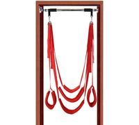 Kit barra altalena rossa set imbragatura posizioni sesso sospensione dildo eros