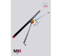 Kit barra duomi posteriore in carbonio con tiranti DNA Racing