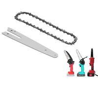 KIT BARRA E CATENA 4" RICAMBIO DA 4 POLLICI PER MINI MOTOSEGA A BATTERIA Sega
