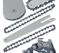 Kit barra guida 6" + 2 catene Rosfix