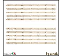 KIT BARRE LED PER AKAI AKTV504UHD AKTV5020TSMART, AKTV5020T SMART