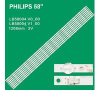 KIT BARRE LED PER TV PHILIPS LB58004 TPT580B5-U2T01D REVS01B REVS01D