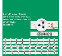 KIT BARRE LED VESTEL VES390UNDC-01 VES400UNDS-01 VES390UNDA-01 TOSHIBA 40L3433DG