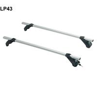 Kit barre portatutto LP43 per Renault Clio III 3p dal 2005