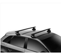 KIT BARRE PORTATUTTO THULE WINGBAR EVO CLAMP Nere X Jeep Avenger 5p tetto n. 23-
