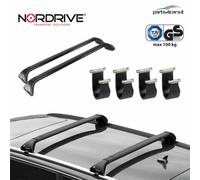 KIT BARRE PORTAUTTO IN ACCIAIO SNAP Jaguar E-Pace railing standard anno 08/17>