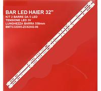 KIT BARRE STRIP 5 LED TV HAIER 32" BMTC32D05-ZC62AG-06, 30332005221, 2300011677