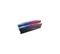 Kit+Barrettes+m%C3%A9moire+32GB+%282x16GB%29+DIMM+DDR5+Lexar+Ares+RGB+6000MHz+%28Nero%29