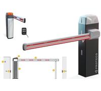 kit Barriera automatica stradale asta fino a 6 metri proteco uso intensivo Italy