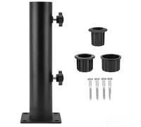 Kit Base Ombrellone da Esterno Facile Installazione Supporto in Metallo per Inst