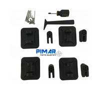 KIT BASI GOMMA PVC PER TENDALINO CAPPOTTINA GOMMONE BASETTA PORTA CAPOTINA