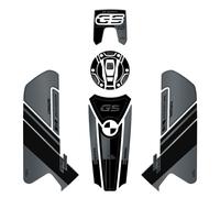 Kit Basic Adesivi 3D compatibili BMW GS 1250 Adventure Triple Black 2021-2024