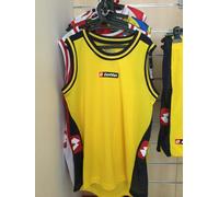 Kit Basket Uomo Dunk Lotto Giallo Blu Traforato Canotta e short Pallacanestro