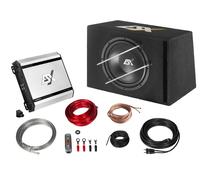 Kit Bassi ESX HPX200 Subwoofer in Cassa Reflex 30cm + Amplificatore 440W