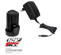 KIT BATTERIA AL LITIO DA 12V 1,3Ah E CARICABATTERIA DA 1,5A KIT ONEALL VALEX