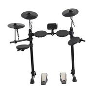 Kit Batteria Elettronica 4 Tamburi 3 Piatti Kit Batteria Elettronica In Silicone Pieno Percussioni Interfaccia Cuffie MIDI USB Interruttore Gratuito