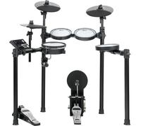 Kit Batteria Elettronica Completa Mesh Heads Tamburo Kick Pad Piatti Choke