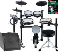 XDrum DD-530 Mesh Heads E-Drum LIVE SET con Drum-Monitor e sgabello