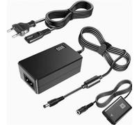 Kit batteria fittizia NP-FW50 e alimentatore AC-PW20 compatibile con Sony ZV-E10 ZVE10 A7 7R 7S A7II 7RII 7SII, A6500 A6400 A6300 A6100 A6000, NEX 3\