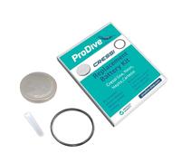 Kit batteria per computer subacquei Cressi Goa, Neon, Nepto & Cartesio - Batteria CR2450, O-Ring e grasso al silicone, set completo di ricambio