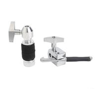 Kit batteria per Hi Hat Frizione per contrabbasso con meccanismo a sgancio rapido e design facile da usare (con asta)