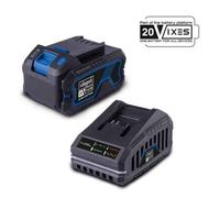 Kit batteria Scheppach Starter-Kit 4.0 20V 4.0Ah Li-ion con caricatore rapido