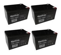 KIT BATTERIE 48V 14Ah GEL/AGM CICLICHE DEEP-CYCLE BICI ELETTRICA - 6 DZM 14
