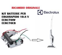 KIT BATTERIE ORIGINALI ASPIRAPOLVERE ERGORAPIDO ELECTROLUX EERC70IW, 10.8V