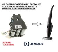 KIT BATTERIE ORIGINALI ASPIRAPOLVERE ULTRAPOWER ELECTROLUX EUP8GREEN 32,4 VOLT