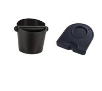 Kit Battitacco E Manomissione for Caffè Design Resistente Agli Urti Con Barra Rimovibile Tappetino In Silicone Kit Di Strumenti for Barista for Un Facile Smaltimento Dei Fondi Di Caffè(Tools-M)