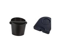 Kit Battitacco E Manomissione for Caffè Design Resistente Agli Urti Con Barra Rimovibile Tappetino In Silicone Kit Di Strumenti for Barista for Un Facile Smaltimento Dei Fondi Di Caffè(Tools-S)
