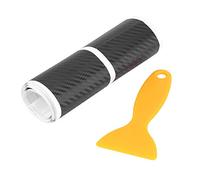 Kit battitacco per porte, 4 pezzi in fibra di carbonio universale antigraffio per portiere auto Laminazione