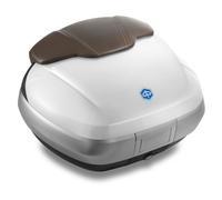 KIT BAULETTO 50 LITRI ORIGINALE PIAGGIO MP3 300-500- BIANCO ICEBERG 505/A