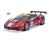 KIT BBURAGO A MONTER FERRARI RACING - 488 CHALLENGE 2017 1/24