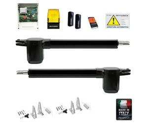 KIT BHE 400 SET PER CANCELLO 2 DUE ANTE BATTENTE AUTOMATICO BRACCI 230V 220V