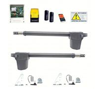 KIT BHG 400 MOTORE CANCELLO ANTE BATTENTI ELETTRICO SI ADATTA A GENIUS G-BAT DFM
