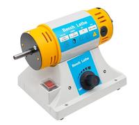 Kit bicchiere da roccia, Lucidatrice da banco multifunzione da 320 W, lucidatrice da banco, lucidatrice for gioielli, for ambra e metallo(Single)