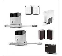 Kit bidirezionale per l’automazione di cancelli a battente con ante fino a 2,4 m 24 Vdc montaggio esterno Codice : HOPPBDKCE