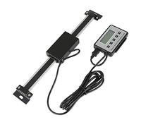 Kit bilancia di lettura DRO digitale remoto 0-150 mm, kit bilancia lineare di lettura display LCD di grandi dimensioni, per torni di fresatrici, lettura digitale lineare