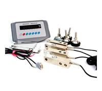 Kit Bilancia Per Bestiame, 0.05 T, 1 Ton, 2 Ton, 3 Ton, Bilancia Con Indicatore Di Alta Precisione, Piattaforma Di Pesatura Per Animali Per Bovini, Suini, Allevamenti(3 T)