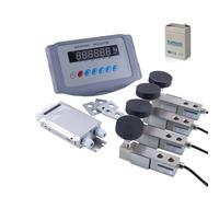 Kit Bilancia Per Bestiame, Kit Bilancia Per Bestiame Ad Alta Precisione, Bilancia Elettronica Logistica Con Sensore E Scatola Di Giunzione, Bovini, Capre, Suini, Cav-alli E Pecore(3 T)