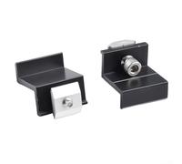Kit binario in alluminio sostenibile per applicazioni solari, perfettamente progettato per adattarsi a pannelli di varie dimensioni su tetti piatti (set 1 (per 35 mm)