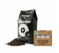 Kit Biobizz Light Mix 50L + Try Pack Indoor Outdoor Fertilizzanti Biologici