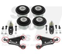 kit Blocco braccio sospensione anteriore silenzioso RENAULT KANGOO (KC0/1_)
