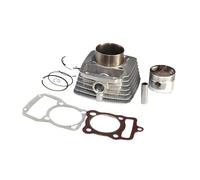 Kit blocco cilindro 62 mm, perno da 15 mm compatibile con motore QJ150 CG150 Arsen150 light150 Horse150 150cc 4 tempi 162FMJ(Silver CG150)
